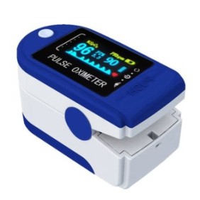 Pulsossimetro, display digitale OLED, misurazione della saturazione di ossigeno, misurazione del polso, per dito