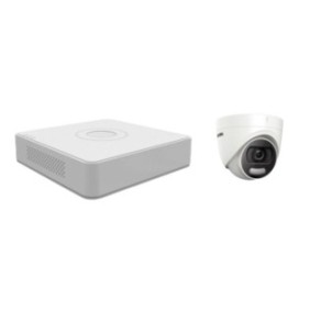 Kit di videosorveglianza Hikvision 5MP, con 1 telecamera da interno MK493 5MP
