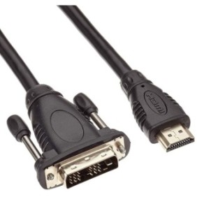 Cavo HDMI - DVI-D (18+1), doppia schermatura, connettori dorati, 7 m, PremiumCord, kphdmd7