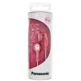 Cuffie per telefono, Panasonic, Stereo, Jack 3,5 mm, Rosa