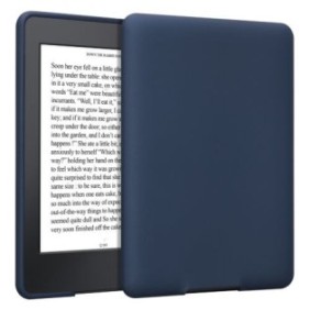 Custodia kwmobile per Amazon Kindle Paperwhite 7, Silicone, Blu, 59035.17