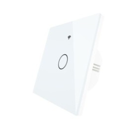 Zigbee Smart Light Touch Interruttore unidirezionale opzionale controllo connessione nulla, senza condensatore - Versione EU - BIANCO