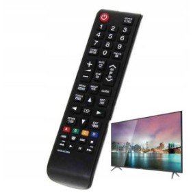 Telecomando TV Samsung, plastica, nero