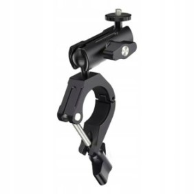 Supporto per bicicletta, Ulanzi, rotazione, 360, per fotocamere sportive, compatibile Gopro Insta360 Dji, nero