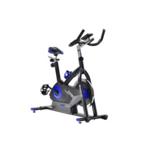 Spinning bike GSB ONE SERIES Reebok, Peso utente 135 kg, Sistema volano 19,4 kg, 32 Livelli di resistenza, 19 Programmi di allenamento