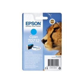 Cartuccia d'inchiostro, Epson, T0712, 5,5 ml, ciano
