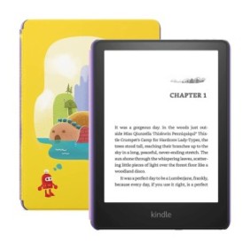 Lettore eBook Amazon Kindle Kids 2021, impermeabile, 6.8", 16 GB, 300 ppi, Wi-Fi, USB-C