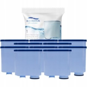 Set di 10 filtri acqua per macchina da caffè, Aqualogis, Compatibile con Philips