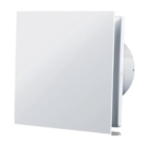 Ventilatore da bagno, Ventika, plastica, 230 V, bianco