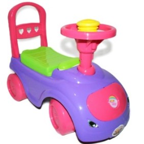 Auto per bambine, Principessa Melissa, Burak Toys, Rosa