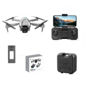 Drone S92 Doppia Fotocamera 4K Borsa da trasporto Batteria 1800 Mah Grigio