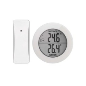 Termostato wireless, EMOS, E0129, temperatura interna/esterna, bianco