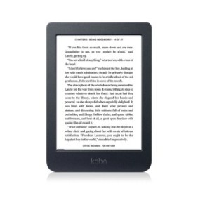 Lettore di e-book Nia 6, KOBO, 6", 8 GB, Wi-Fi, Nero