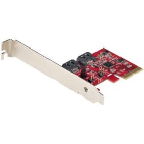 Scheda di collegamento/adattatore, StarTech, 2P6GR-PCIE-SATA-CARD interna (2P6GR-PCIE-SATA-CARD)