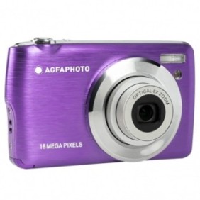 Agfa DC8200 Fotocamera digitale, 18 MP, zoom digitale 8x, registrazione video HD, viola