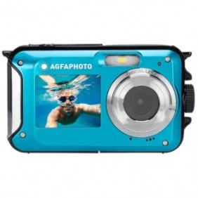 Fotocamera digitale Agfa WP8000, 24 MP, zoom digitale 16x, impermeabile, blu