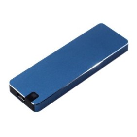 Disco rigido esterno SSD, A92, Alluminio, Portatile, USB 3.0, 2TB, Blu