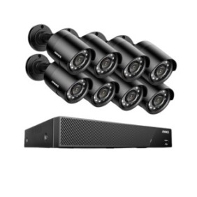 Telecamere di sorveglianza, ANNKE, 5MP, H.265+, 1T, 1080P, DVR, 8 canali, 8 telecamere