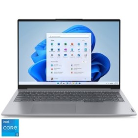 Laptop Lenovo ThinkBook 16 G6 IRL con processori Intel® Core™ i5-1335U fino a 4.6 GHz, 16", WUXGA, IPS, 16 GB, SSD da 512 GB, grafica Intel® UHD, Windows 11 Pro, grigio artico