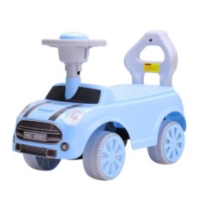 Auto per bambini, Ricco Ride, clacson, blu, 2+