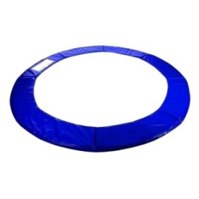 Protezione a molla per trampolino elastico del diametro di 180 cm, in PVC, Blu