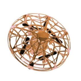 Mini drone con sensori gonfiabili, rotazione a 360 gradi, controllo gestuale, oro, Urban Trends ®