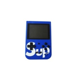 Mini console portatile, sistema di gioco digitale LCD da 3,0", blu