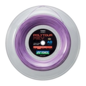 Filo Yonex Poly Tour REV 125, 1.25mm, rotolo da 200m, colore viola