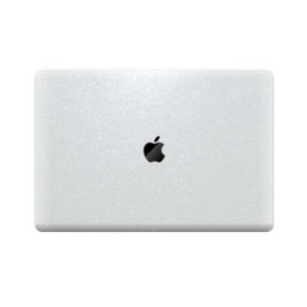 Folie Skin compatibile con Apple MacBook Pro 16 2019 Wrap Skin Crystal White