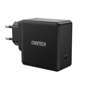 Caricatore di rete Choetech, ricarica rapida, 1 x USB-C, 60 W, 3 A, Nero