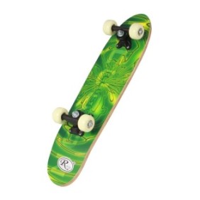 Skateboard in legno per bambini, Rco, 61 cm, verde, HB2002A RCO®