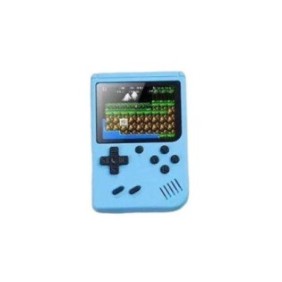 Mini console per videogiochi retrò, BlackBird, portatile, blu