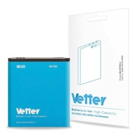 Batteria Vetter Pro EB-F1M7FLU 1500 mAh per Samsung I8190/8200 Galaxy S3 mini