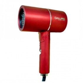 Asciugacapelli con funzione Cool Shot, 1400W, DL-3012, DALING, colore rosso