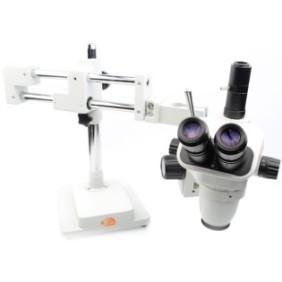 Microscopio stereoscopico trinoculare Moon Pro, Rosfix, 45x, Bianco/Nero