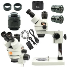 Microscopio stereoscopico trinoculare, Rosfix, Mercury Pro MSMP-T-PS1, 0,5x