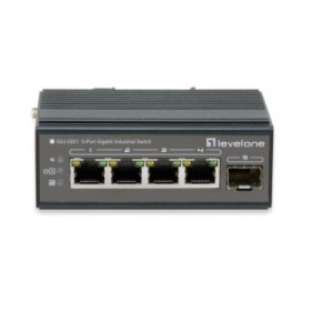 Interruttore, LevelOne, IGU-0501, Ethernet, Grigio