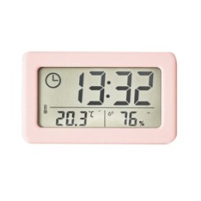 Orologio elettronico LCD, rosa