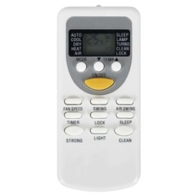 Telecomando KNTECH per condizionatore Chigo, Hyundai ZH/JT-01, ZH/JT-03, Bianco