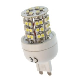 Lampadina led attacco g9 potenza 3 watt luce bianco freddo illuminazione 240 gradi 6500k