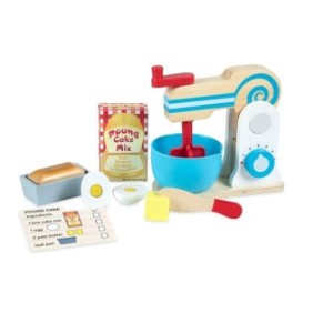 Set accessori cucina per bambini, Melissa&Doug, Legno, Multicolor