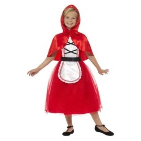 Costume di carnevale da Cappuccetto Rosso per bambini dai 4 ai 6 anni