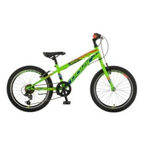 Bicicletta per bambini Polar Sonic - 20 pollici, verde-arancione