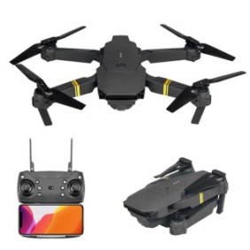 Drone Andowl F16, telecamera WiFi HD 720P, mantenimento dell'altitudine, bracci pieghevoli, nero
