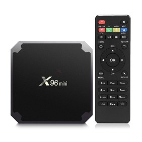 Mini PC TV Box X96 Mini, Android 7.1, Quad-Core, 2 GB RAM 16 GB, 4K, HDMI, WiFi, supporto per montaggio TV