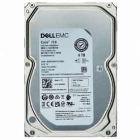 Disco rigido, Dell, 4TB, 7200 giri/min, 12 Gbps, Argento