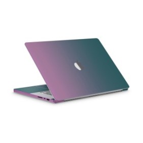 Pellicola protettiva per la pelle per MacBook Pro 16" M3 (2023), Cameleon Turchese-Lavanda