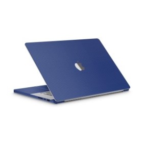 Pellicola protettiva per la pelle per MacBook Pro 16" M1 (2021), Carbon 3D Blue, eSkins