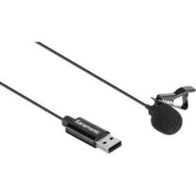 Lavaliera Microfono Saramonic SR-ULM10 Connettore USB-A per Computer Mac e Windows