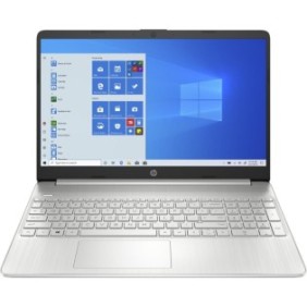 Laptop HP 15, touchscreen Full HD da 15,6", Intel® Core™ i5 1235U fino a 4,4 GHz, 16 GB di RAM DDR4 2666, SSD da 512 GB, grafica Intel® UHD, Windows 11 Home, Argento DDR4